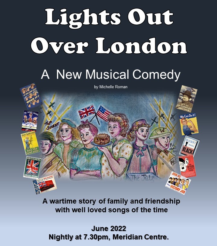 Lights Out Over London poster